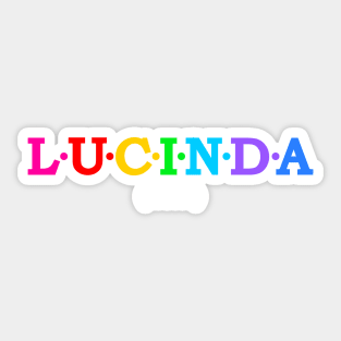 Lucinda  - Light. Sticker